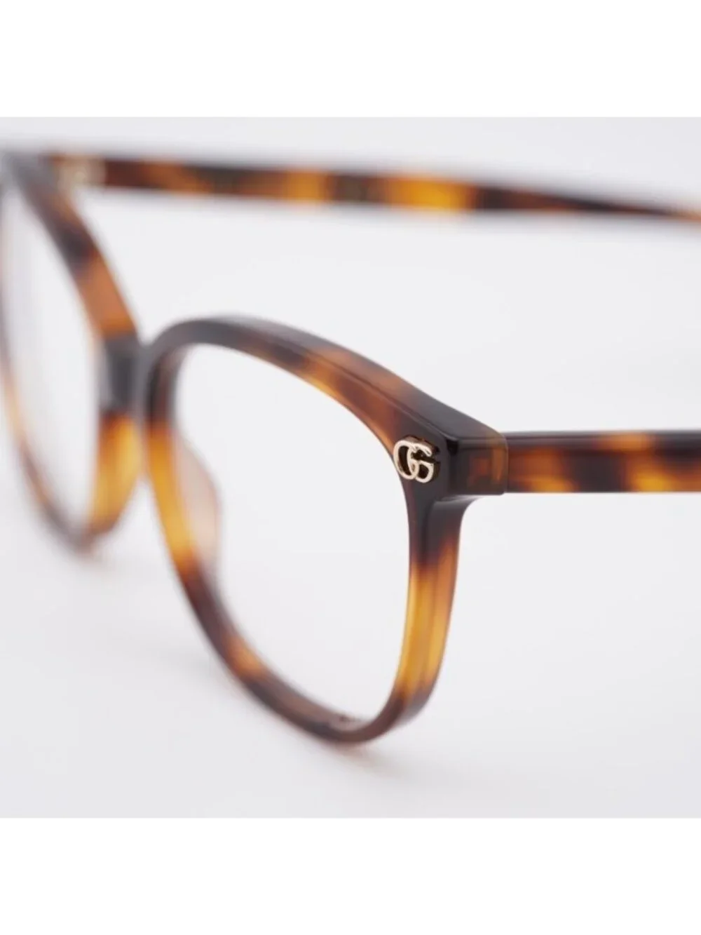 Gucci GG1816O 006 Eyeglasses Havana 54mm Cat Eye Frame